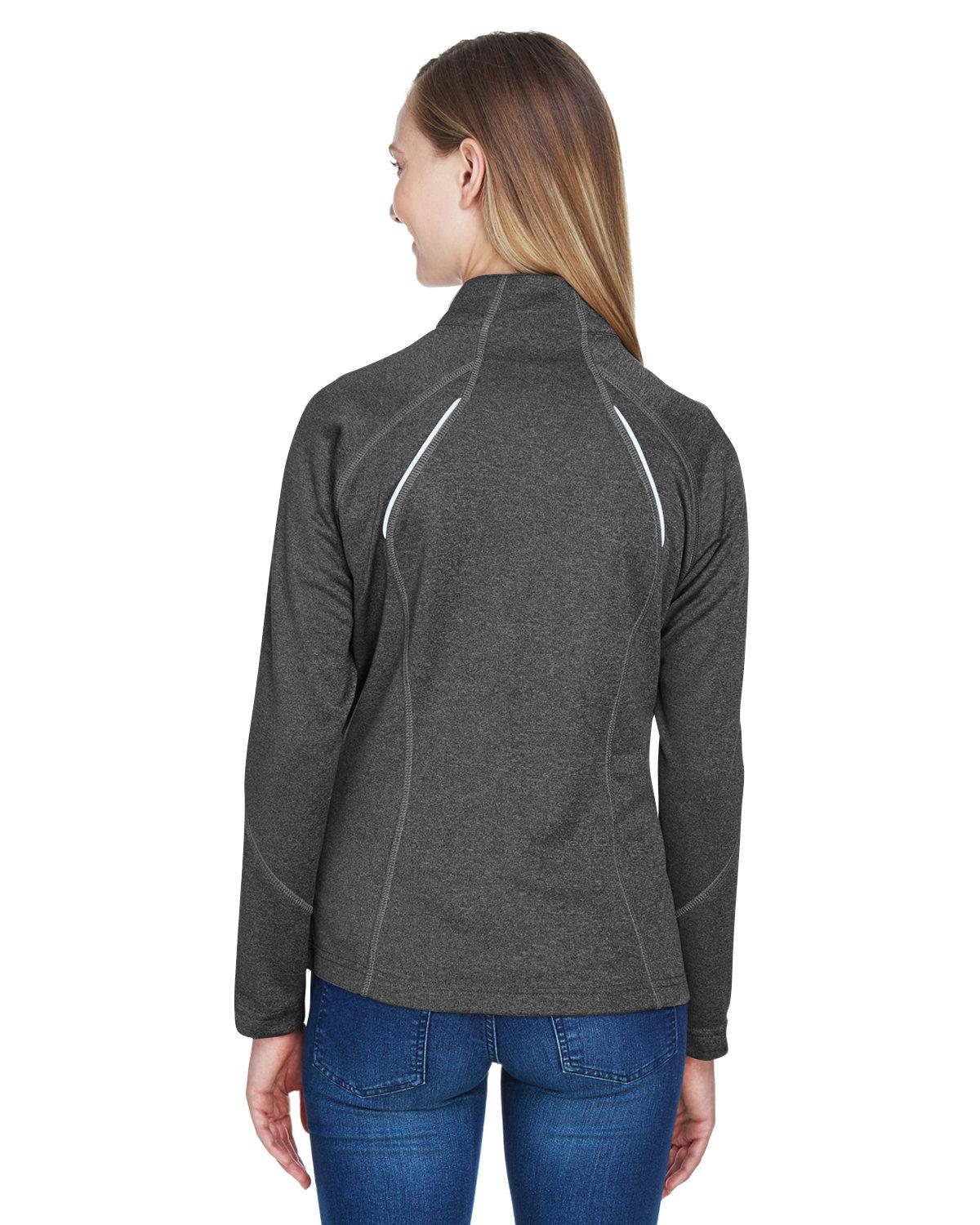 78174 North End Ladies Gravity Performance Fleece Jacket - Back Image
