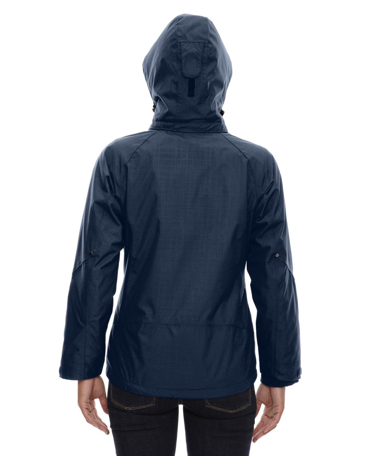 78178 North End Ladies Caprice 3-in-1 Jacket with Soft Shell Liner - Back Image