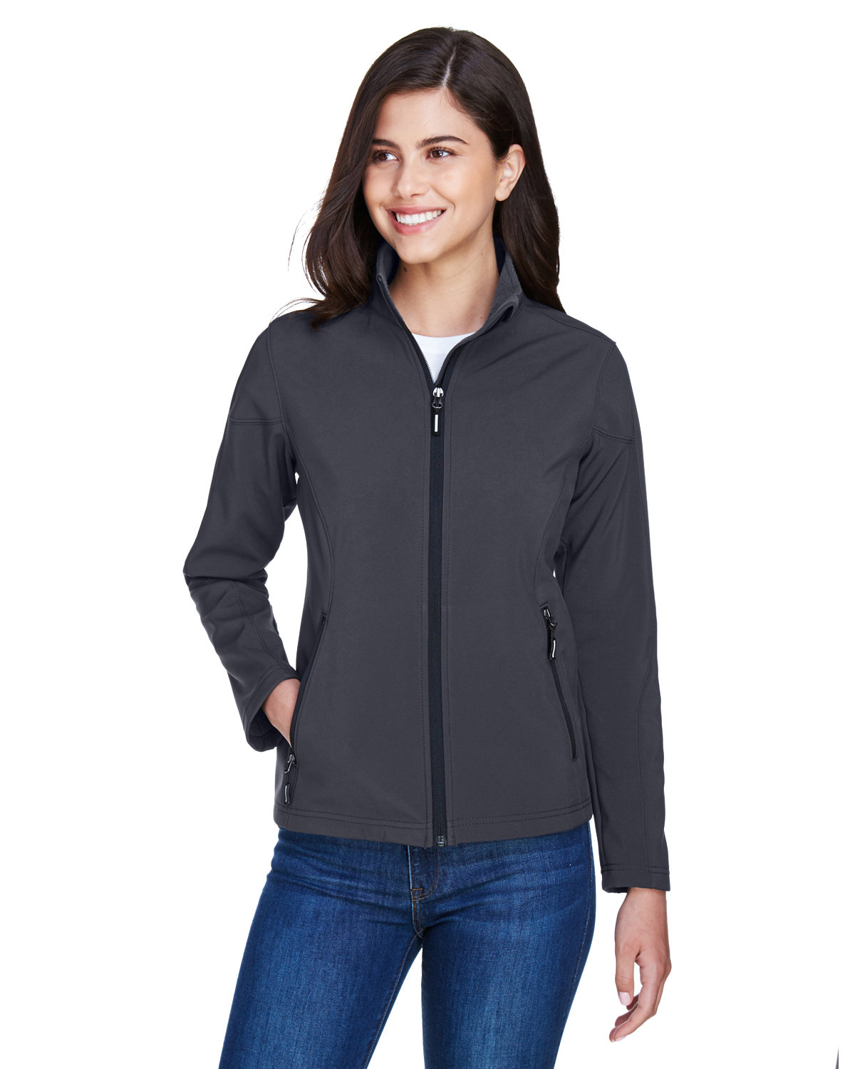 78184 Core 365 Ladies Cruise Two-Layer Fleece Bonded Soft Shell Jacket