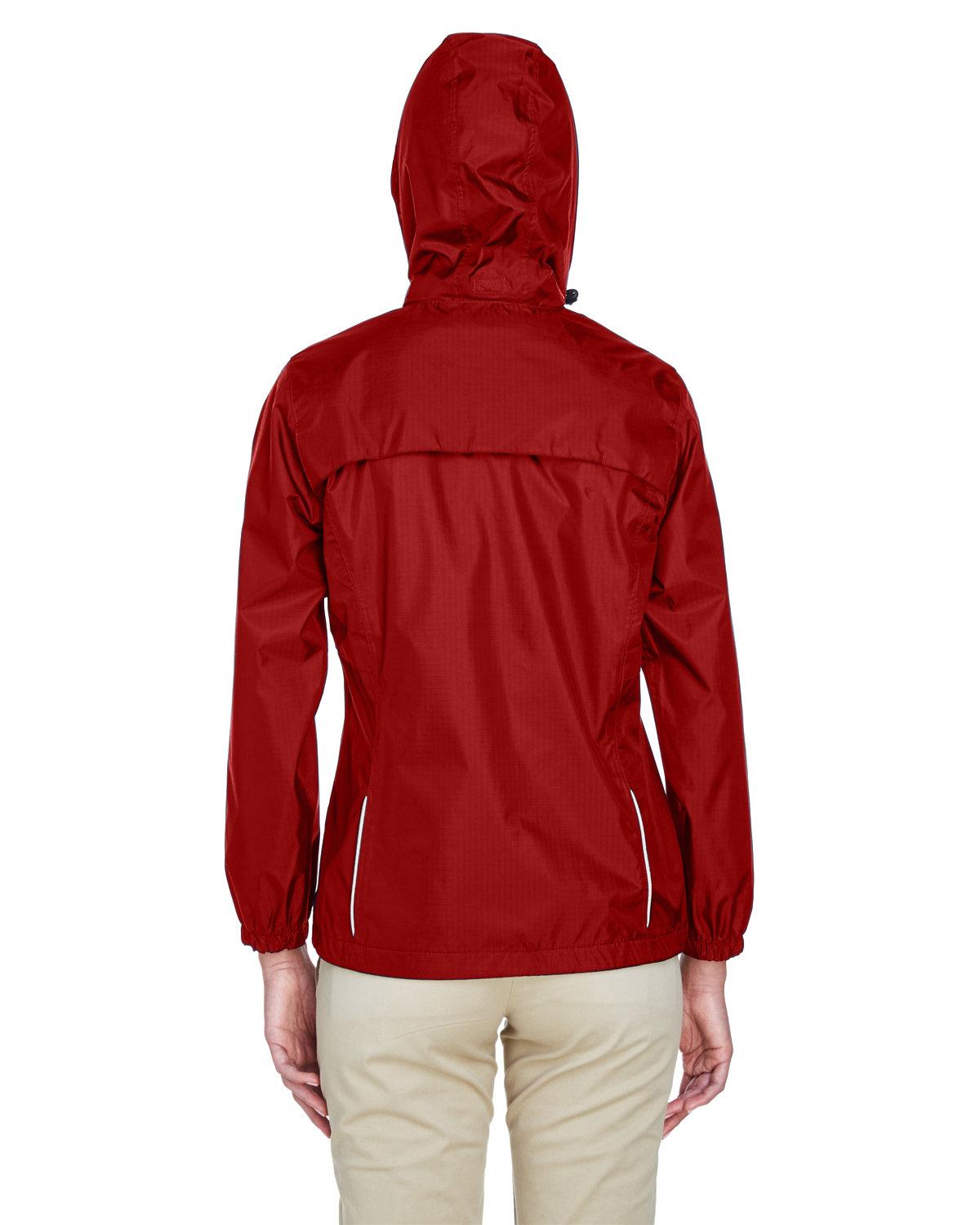 78185 Core 365 Ladies Climate Seam-Sealed Lightweight Variegated Ripstop Jacket 78185 Core 365 Ladies Climate Seam-Sealed Lightweight Variegated Ripstop Jacket - Back Image