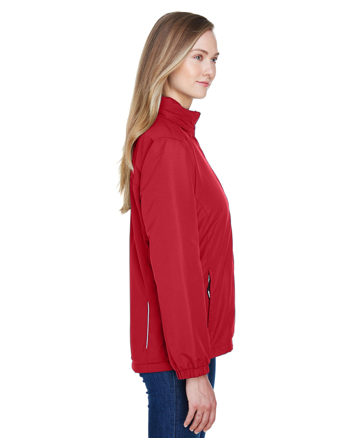 78224 Core 365 Ladies Profile Fleece-Lined All-Season Jacket - Siide Image