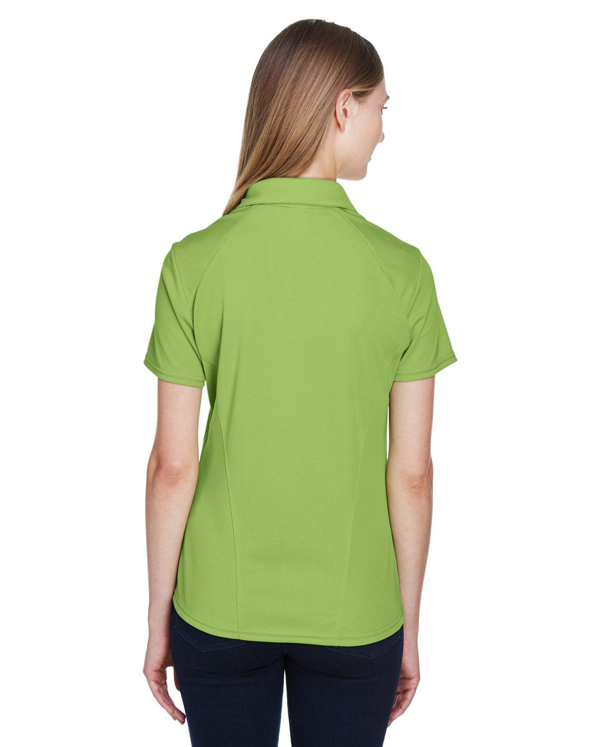 78632 North End Ladies Recycled Polyester Performance Piqué Polo - Back Image