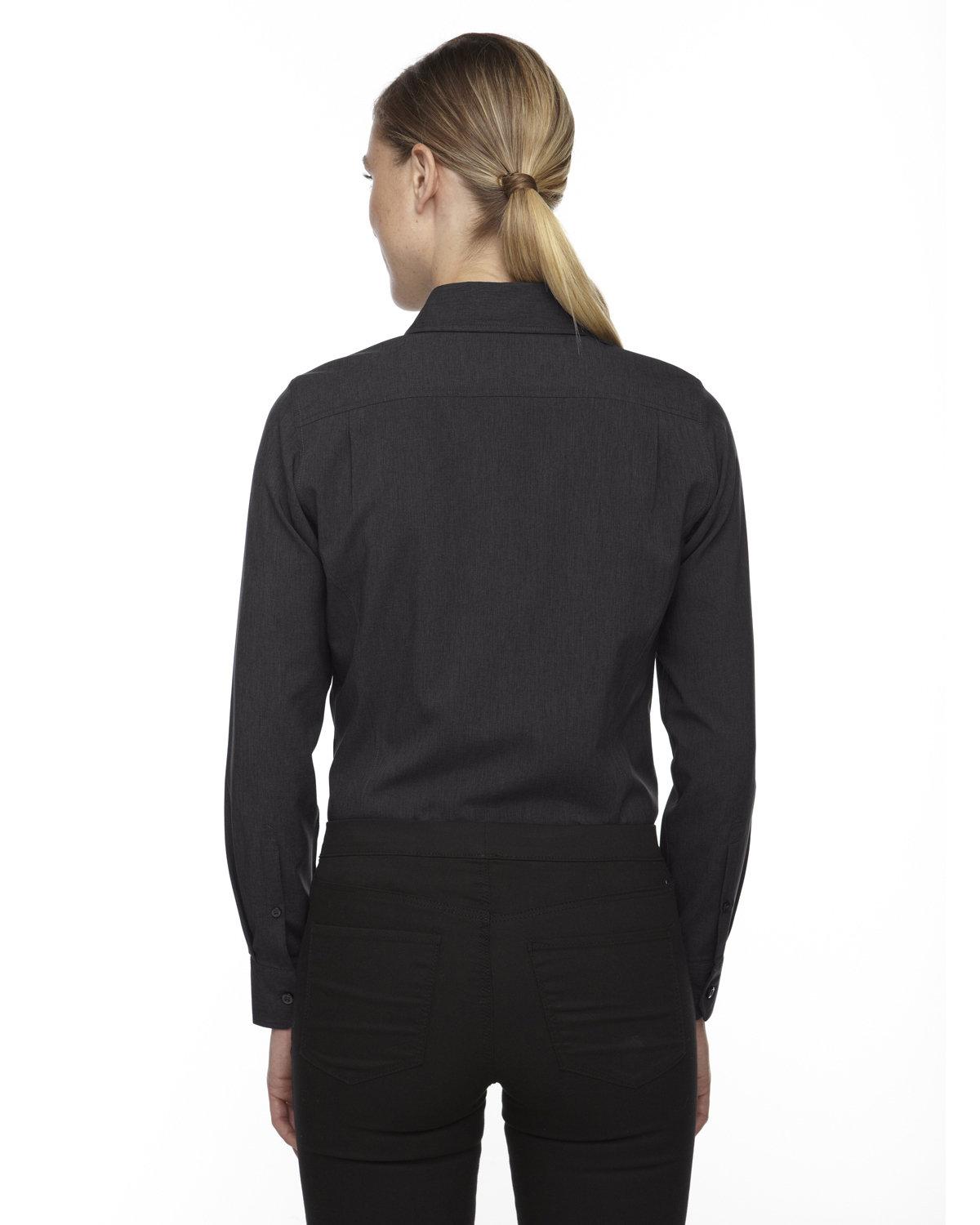 78802 North End Ladies Mélange Performance Shirt - Back Image