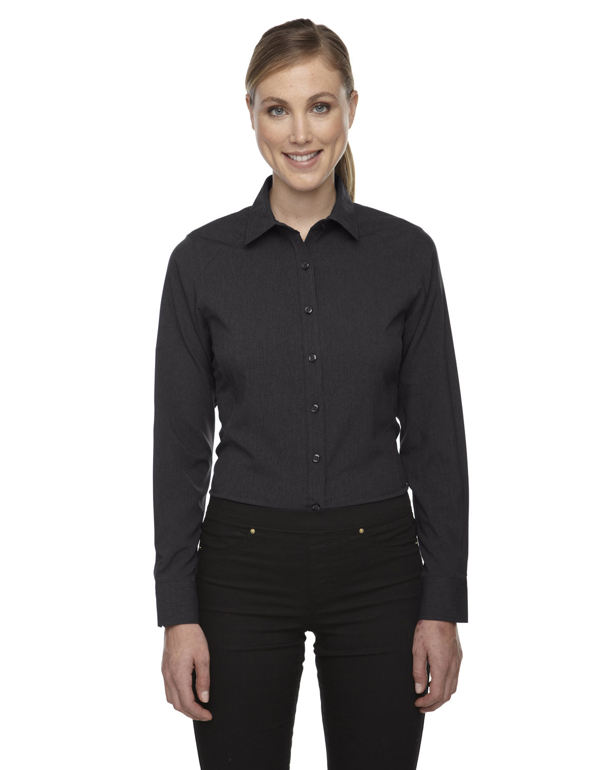 78802 North End Ladies Mélange Performance Shirt 78802 North End Ladies Mélange Performance Shirt