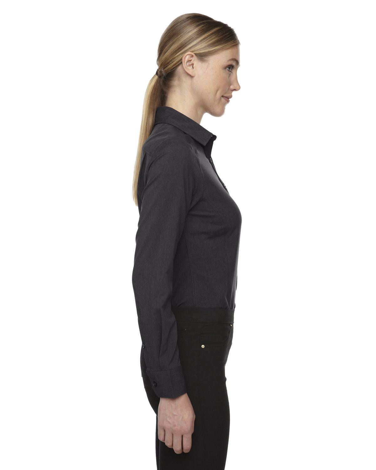 78802 North End Ladies Mélange Performance Shirt - Siide Image