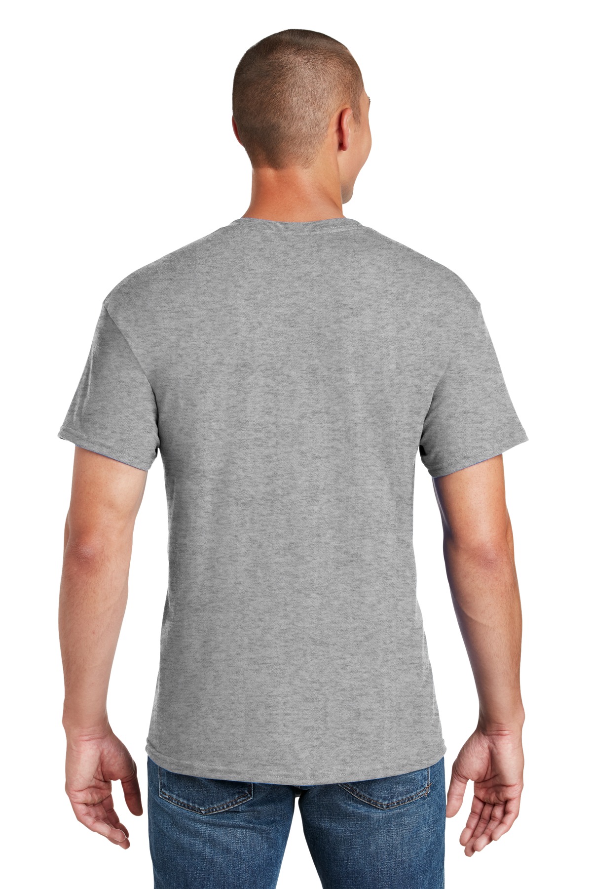 8000 Gildan DryBlend T-Shirt - Back Image
