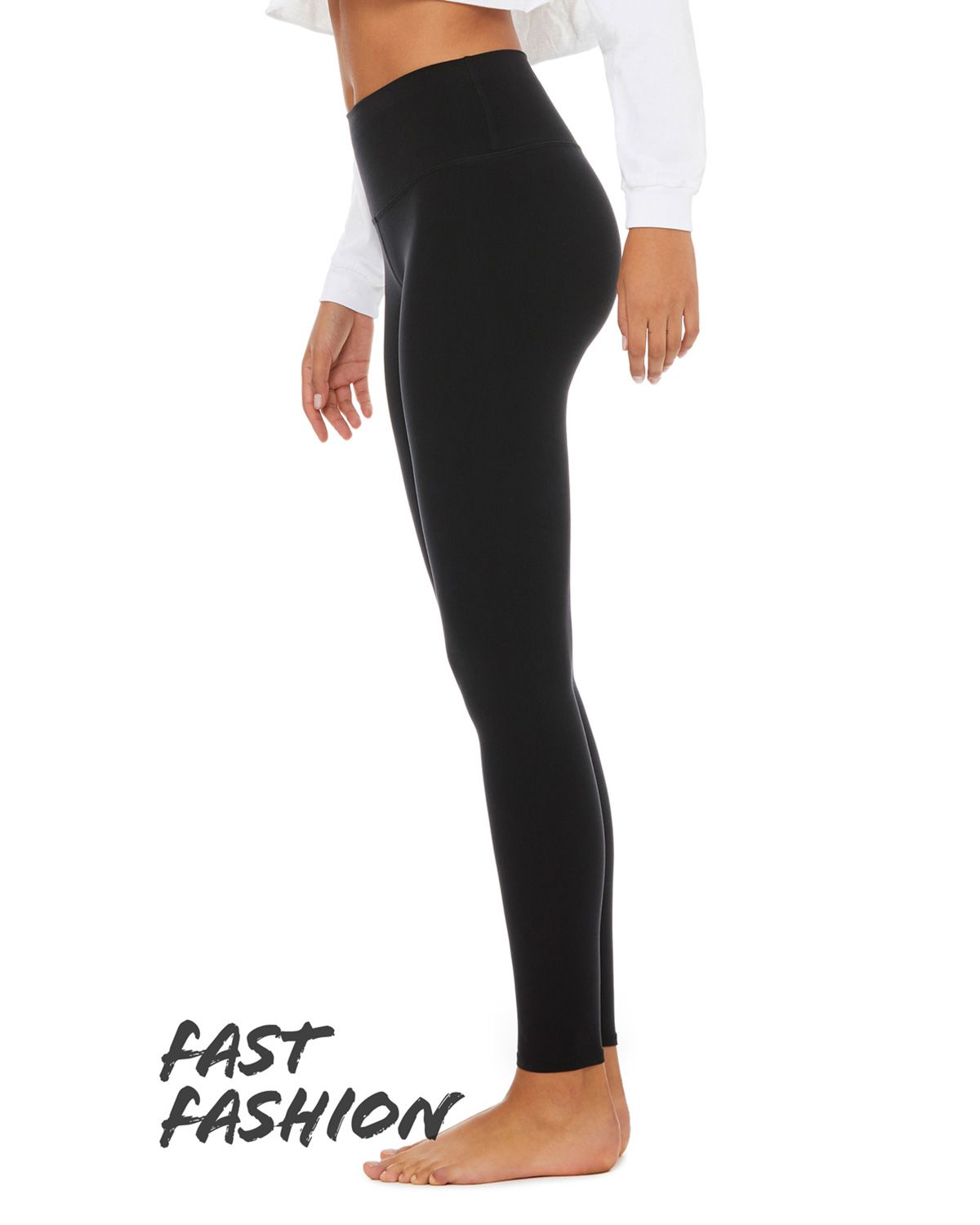 813 Bella + Canvas FWD Fashion Ladies High Waist Fitness Leggings - Siide Image
