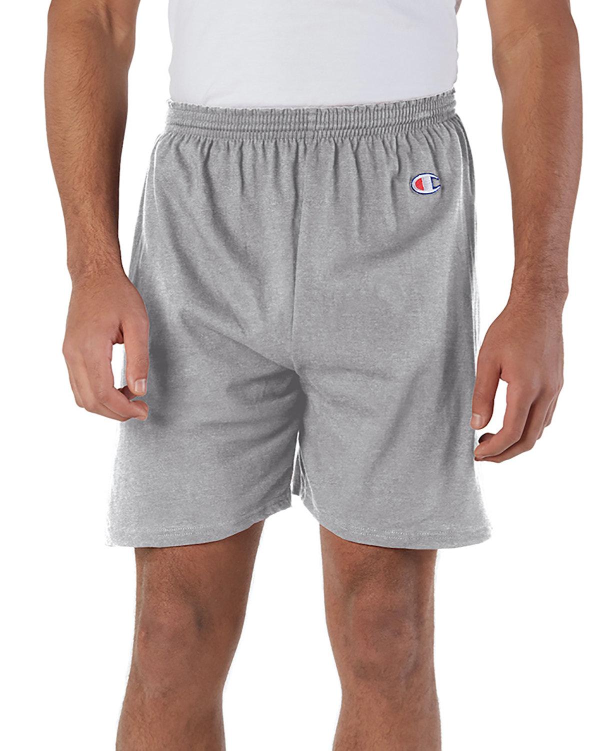 8187 Champion Cotton Jersey 6" Shorts
