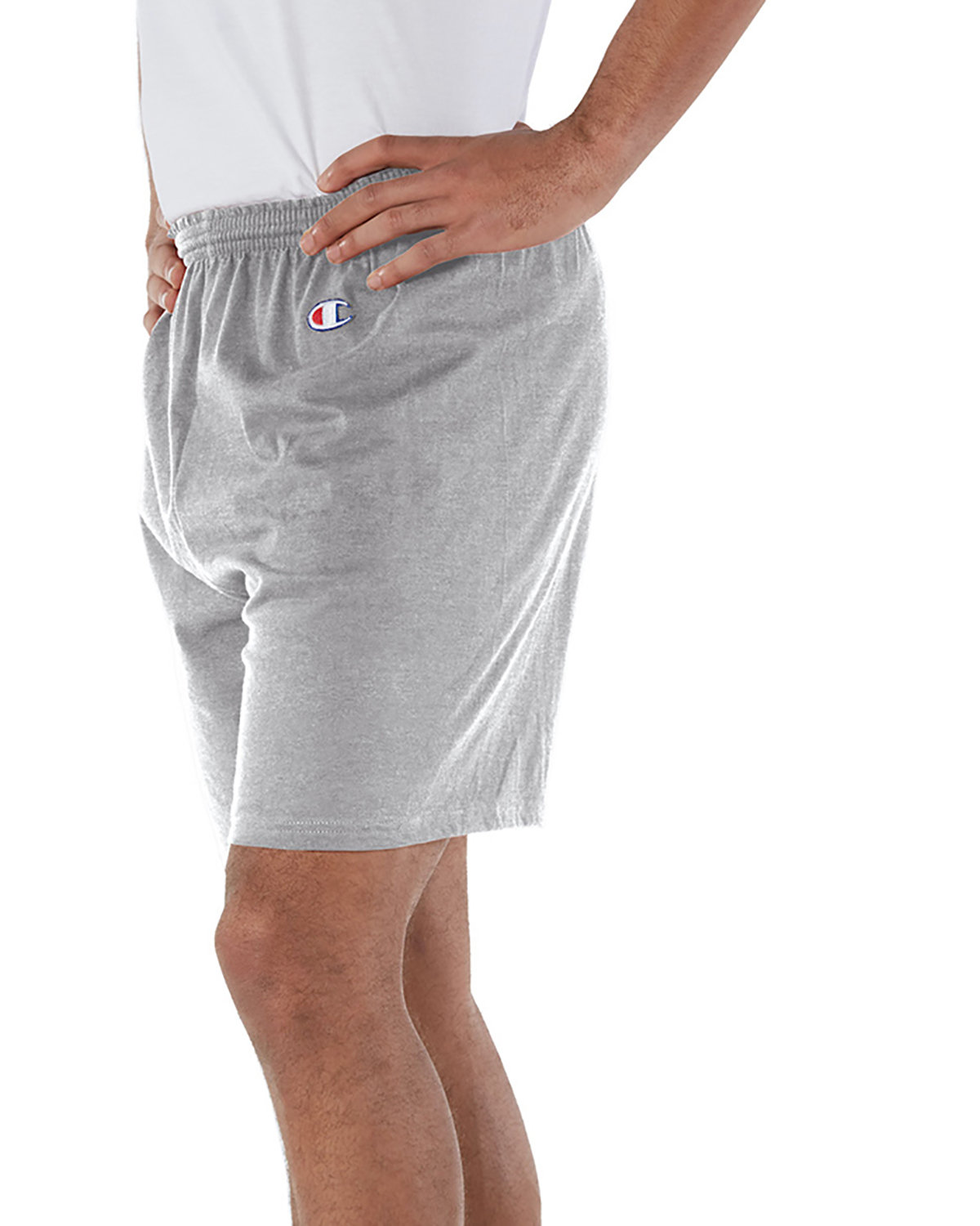 8187 Champion Cotton Jersey 6" Shorts - Siide Image