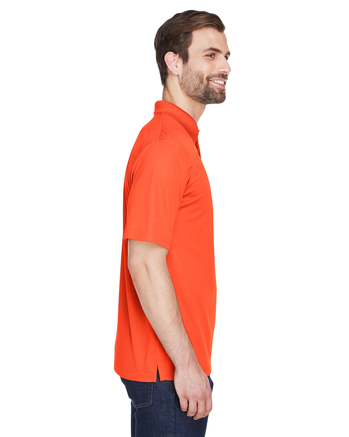 8210 UltraClub Mens Cool & Dry Mesh Piqué Polo - Siide Image