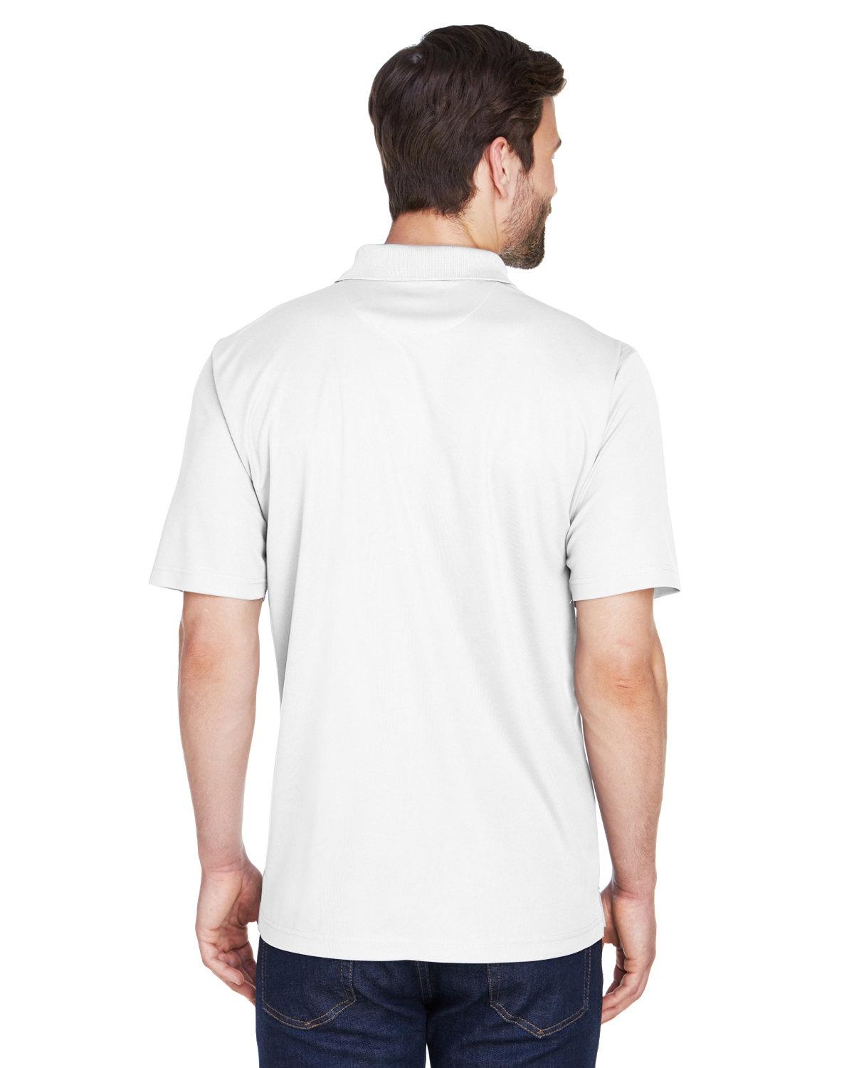 8210 UltraClub Mens Cool & Dry Mesh Piqué Polo - Back Image