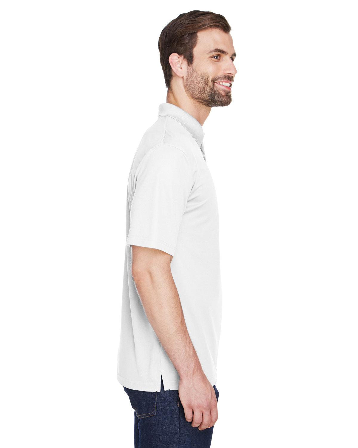 8210 UltraClub Mens Cool & Dry Mesh Piqué Polo - Siide Image