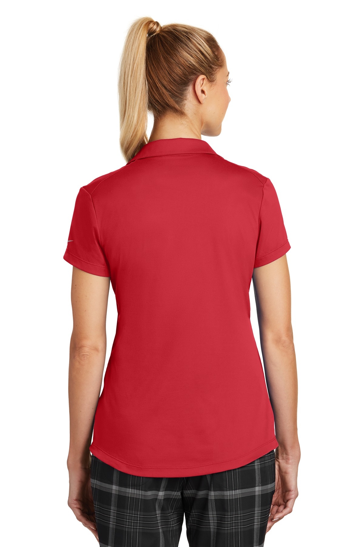 838957 Nike Ladies Dri-FIT Legacy Polo. - Back Image