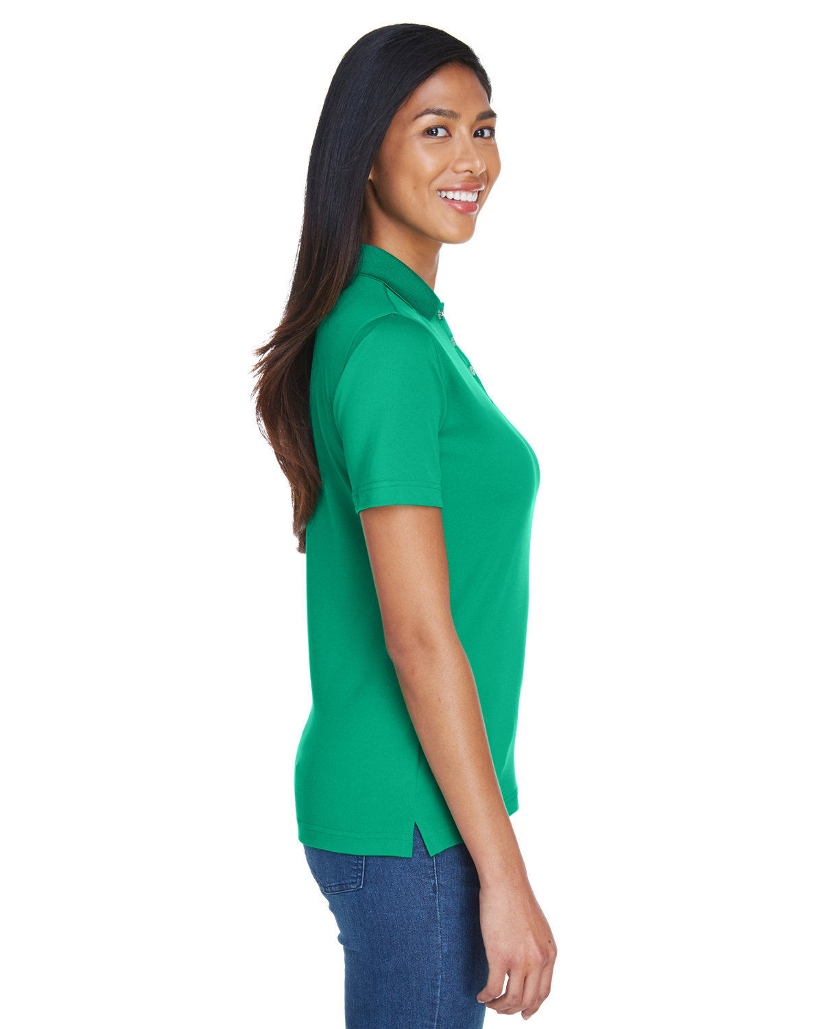 8404 UltraClub Ladies Cool & Dry Sport Polo - Siide Image