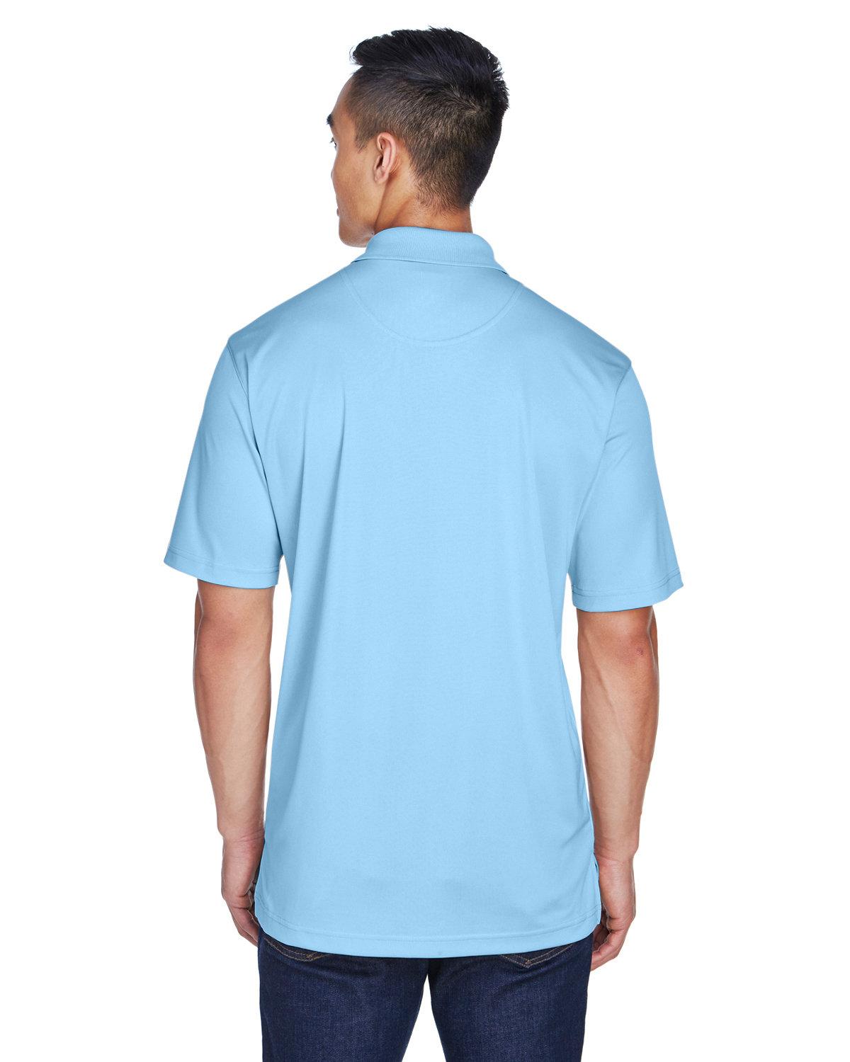 8405 UltraClub Mens Cool & Dry Sport Polo - Back Image
