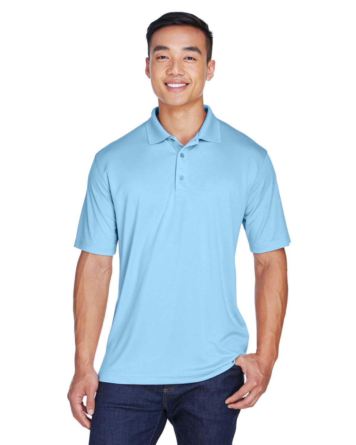 8405 UltraClub Mens Cool & Dry Sport Polo