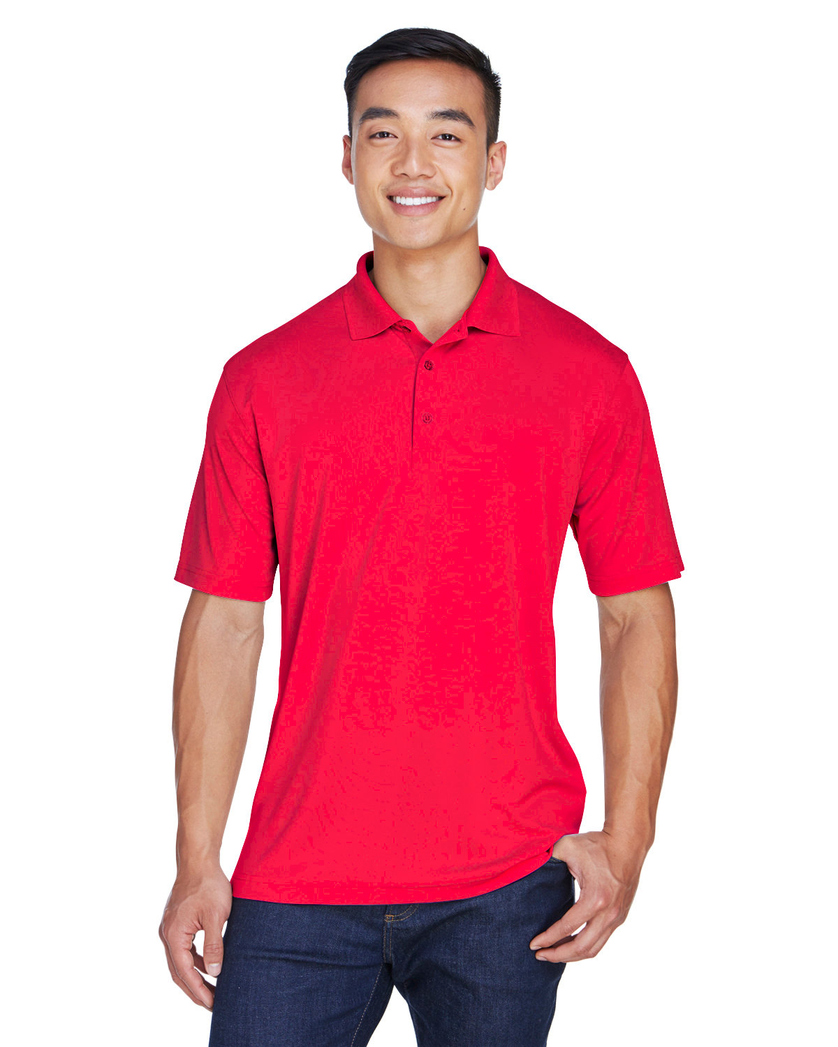 8405 UltraClub Mens Cool & Dry Sport Polo Zoom Image