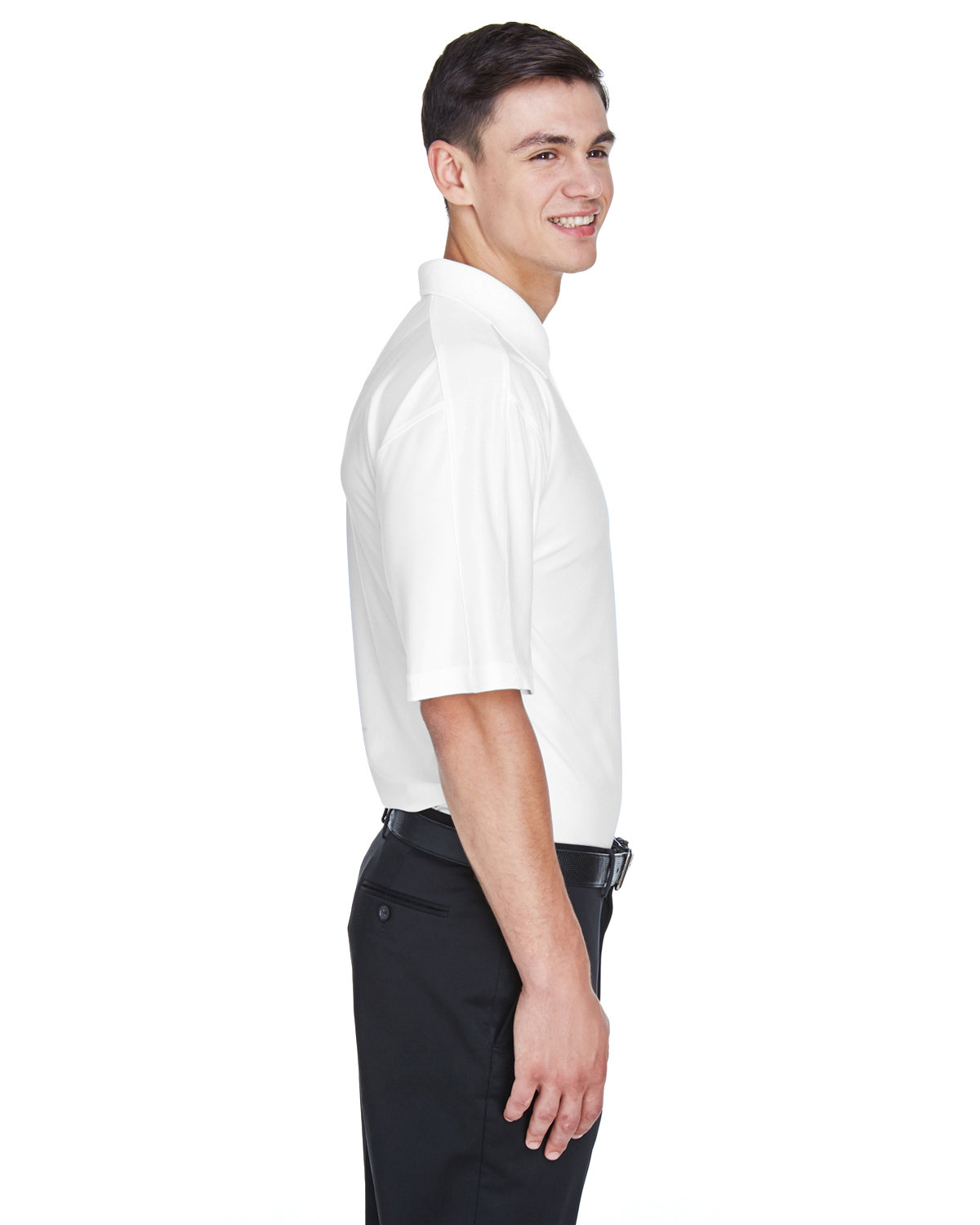 8415 UltraClub Mens Cool & Dry Elite Performance Polo - Siide Image