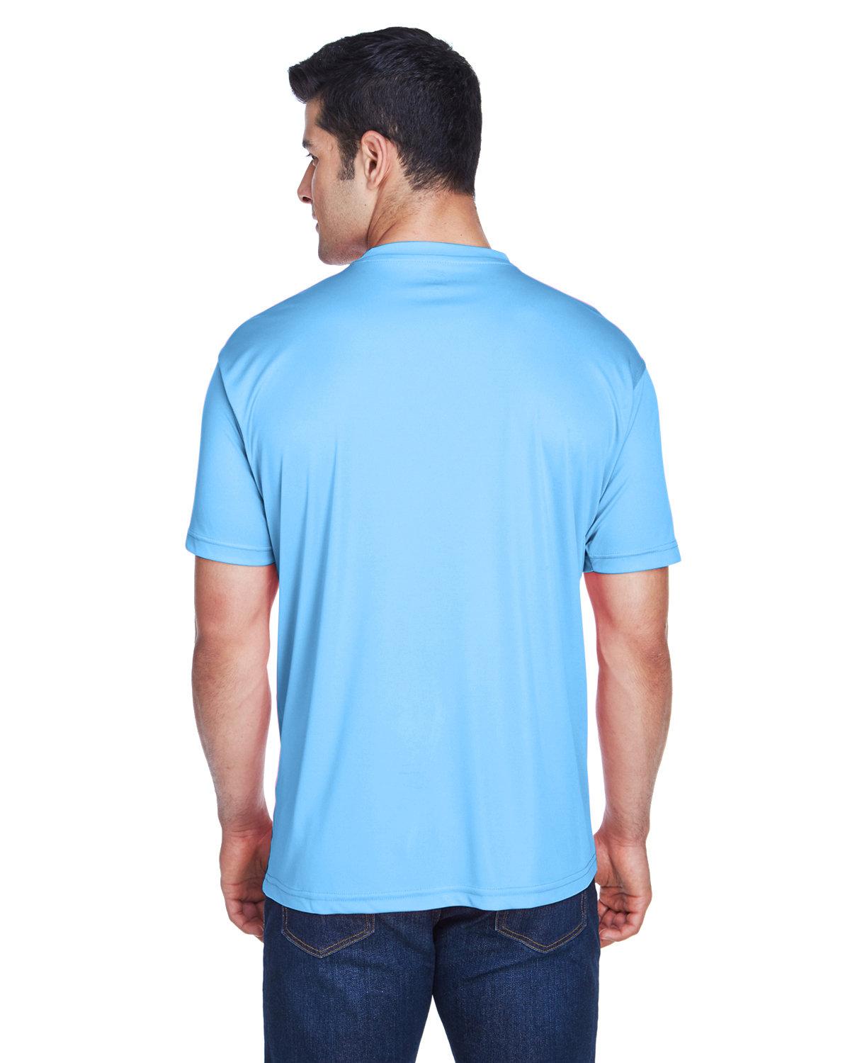 8420 UltraClub Mens Cool & Dry Sport Performance Interlock T-Shirt - Back Image