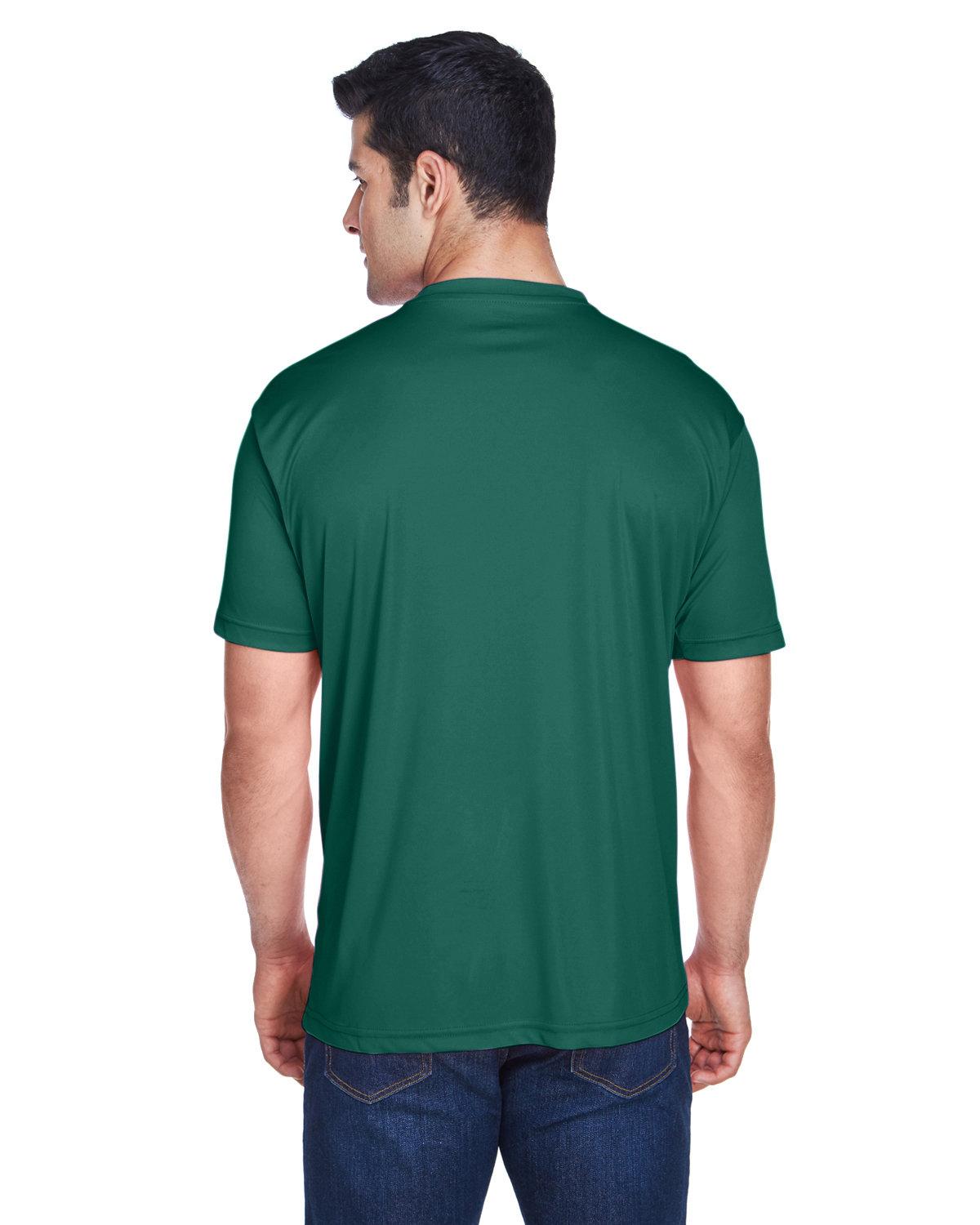8420 UltraClub Men's Cool & Dry Sport Performance Interlock T-Shirt - Back Image