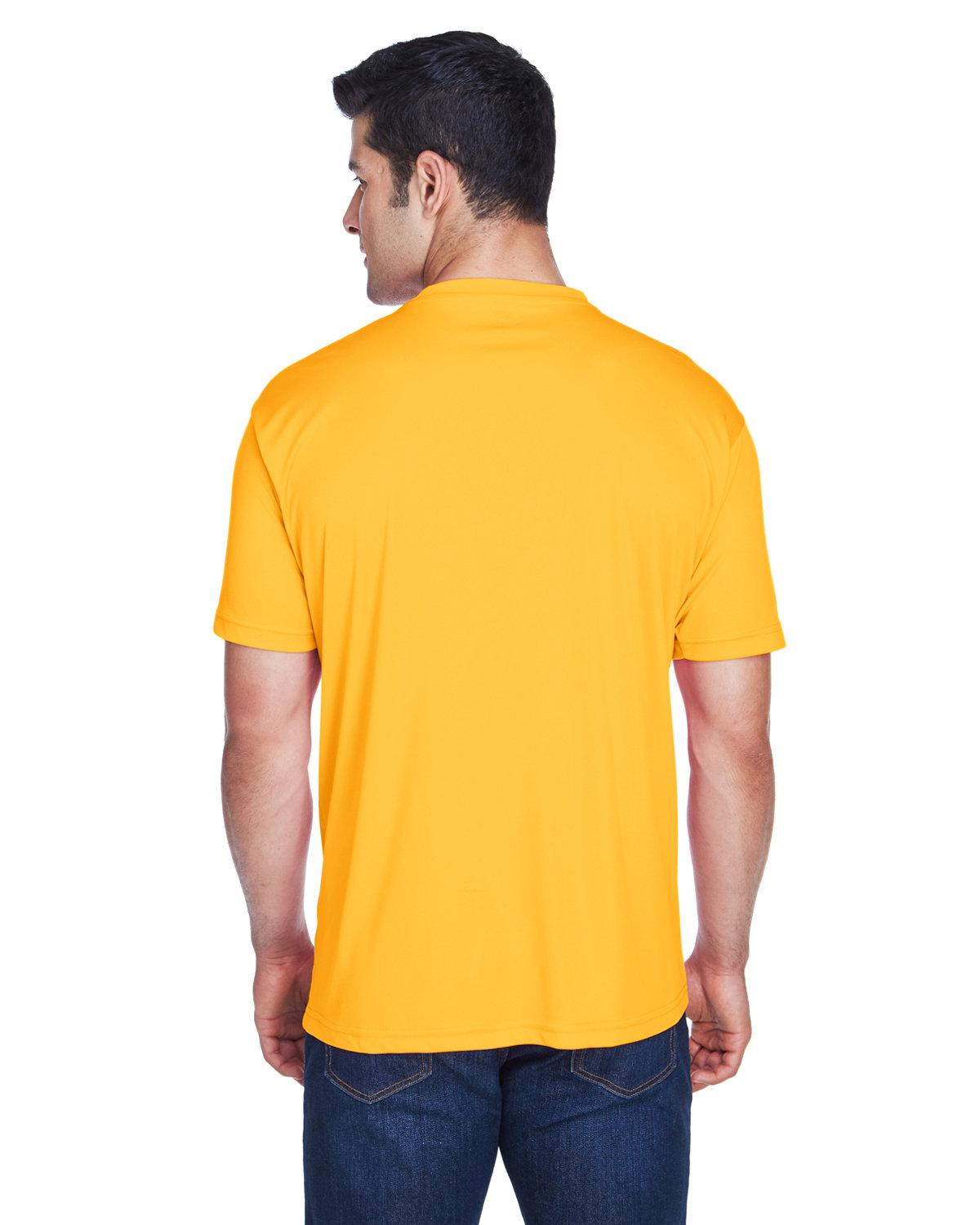 8420 UltraClub Mens Cool & Dry Sport Performance Interlock T-Shirt 8420 UltraClub Mens Cool & Dry Sport Performance Interlock T-Shirt - Back Image
