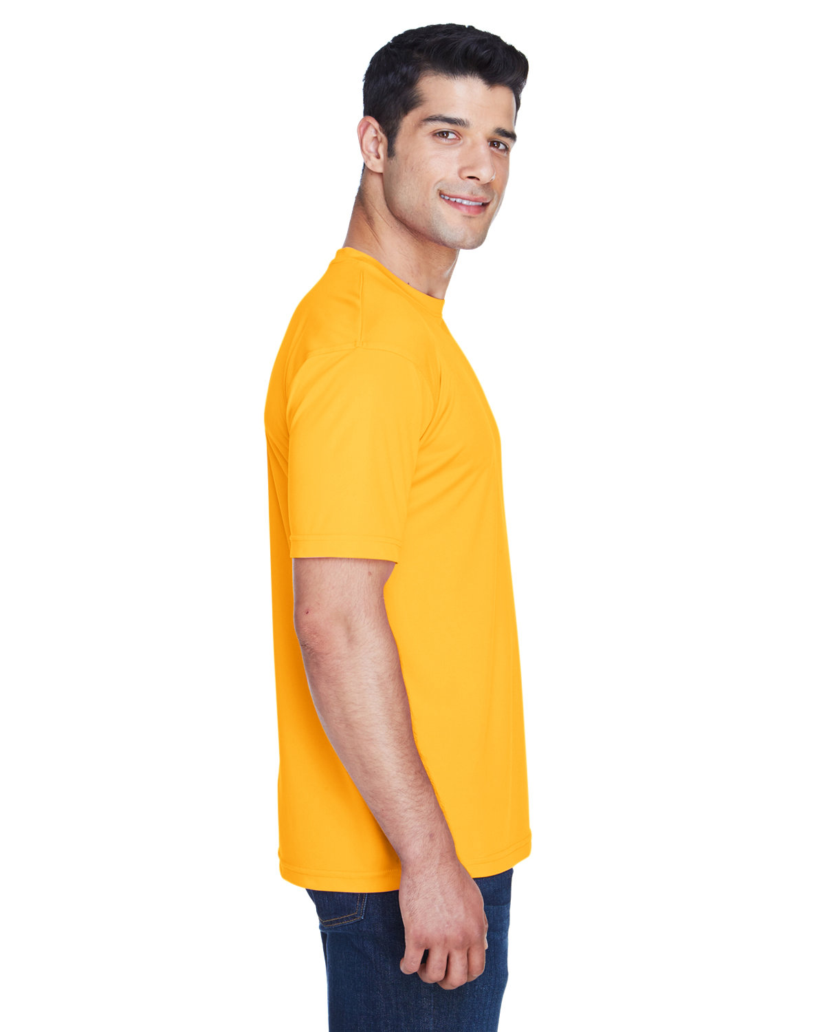 8420 UltraClub Mens Cool & Dry Sport Performance Interlock T-Shirt 8420 UltraClub Mens Cool & Dry Sport Performance Interlock T-Shirt - Siide Image
