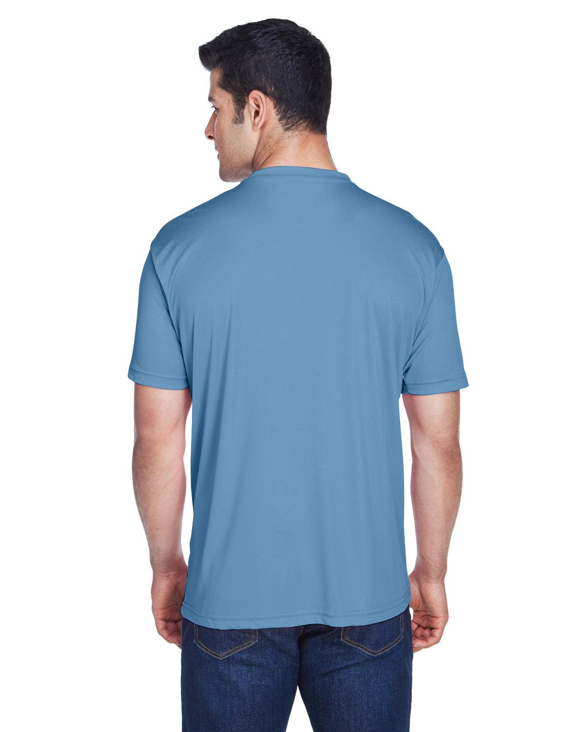 8420 UltraClub Mens Cool & Dry Sport Performance Interlock T-Shirt - Back Image