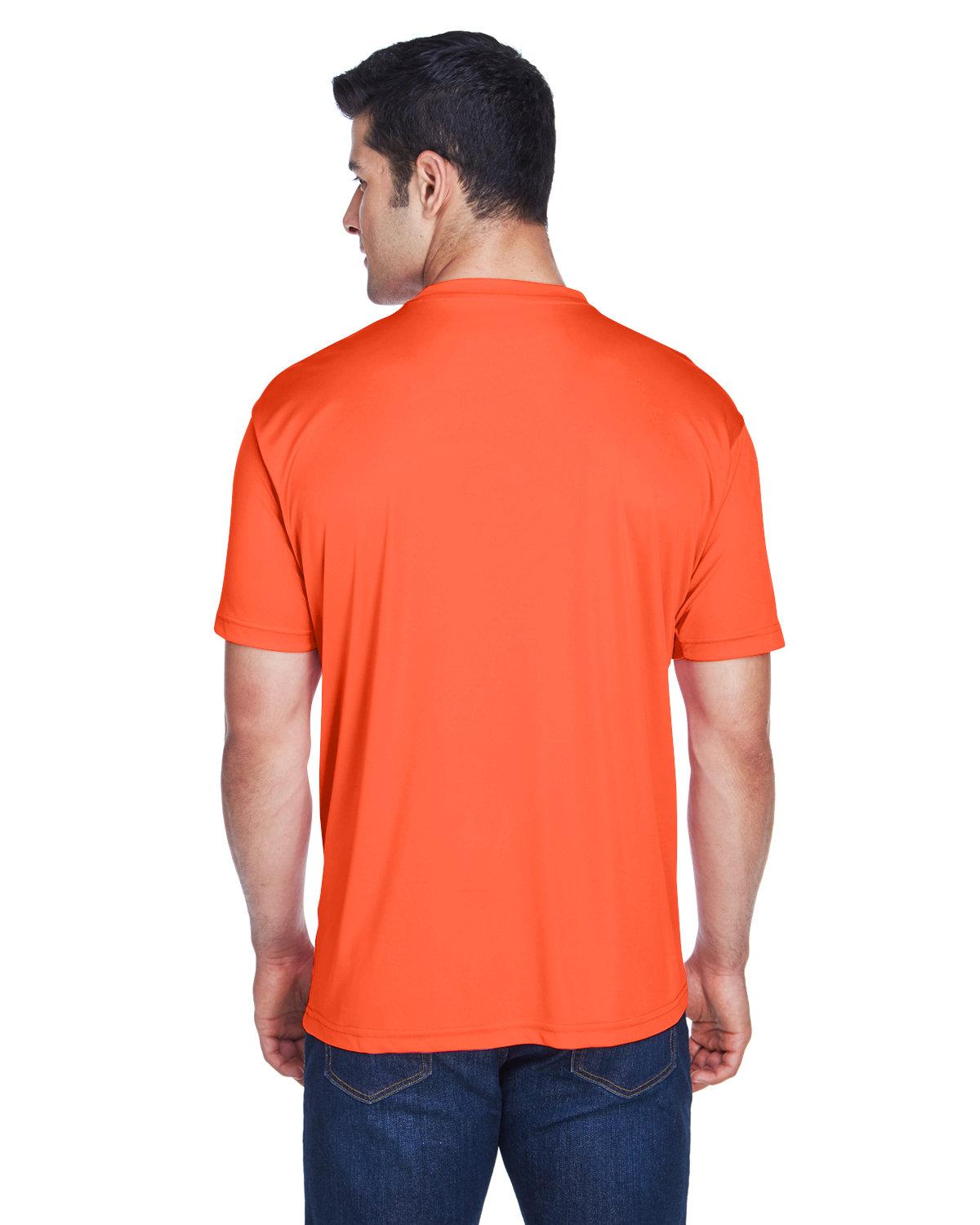 8420 UltraClub Mens Cool & Dry Sport Performance Interlock T-Shirt 8420 UltraClub Mens Cool & Dry Sport Performance Interlock T-Shirt - Back Image