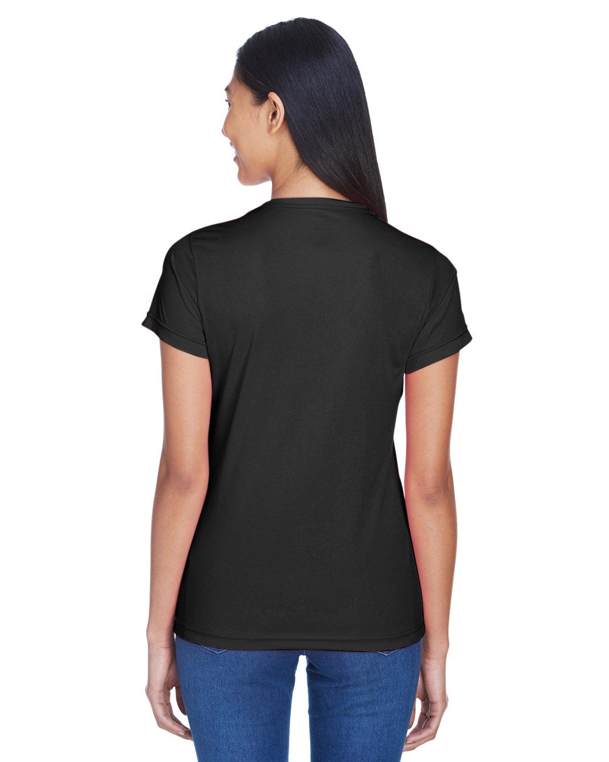 8420L UltraClub Ladies Cool & Dry Sport Performance Interlock T-Shirt - Back Image