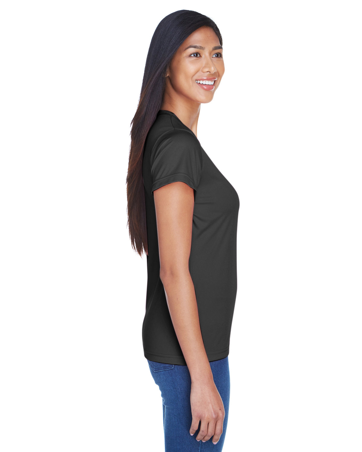8420L UltraClub Ladies Cool & Dry Sport Performance Interlock T-Shirt - Siide Image