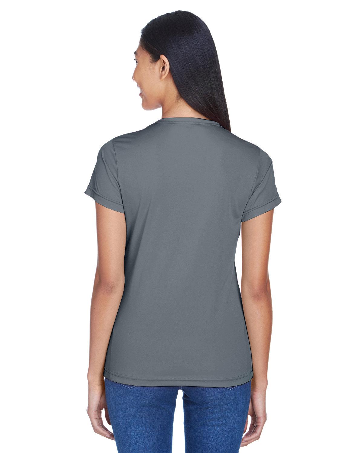 8420L UltraClub Ladies Cool & Dry Sport Performance Interlock T-Shirt 8420L UltraClub Ladies Cool & Dry Sport Performance Interlock T-Shirt - Back Image