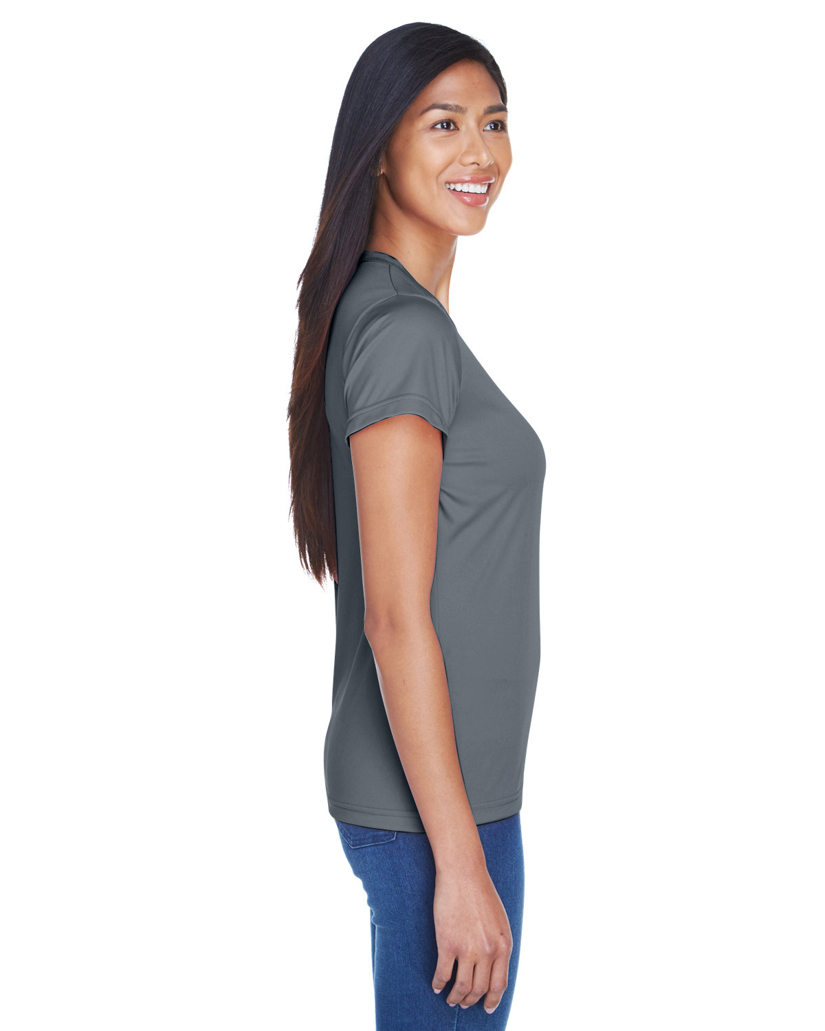 8420L UltraClub Ladies Cool & Dry Sport Performance Interlock T-Shirt 8420L UltraClub Ladies Cool & Dry Sport Performance Interlock T-Shirt - Siide Image