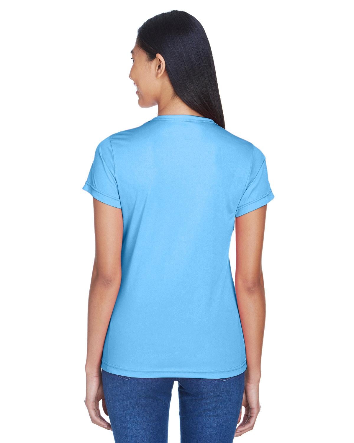 8420L UltraClub Ladies Cool & Dry Sport Performance Interlock T-Shirt - Back Image