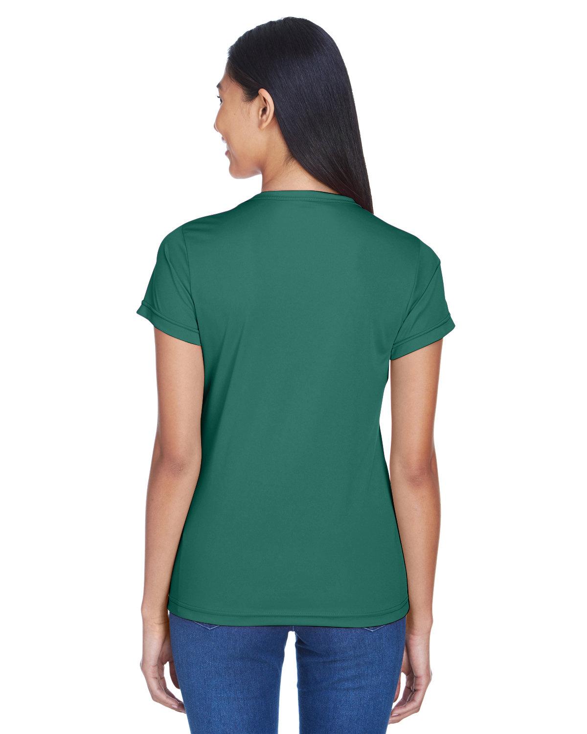 8420L UltraClub Ladies Cool & Dry Sport Performance Interlock T-Shirt - Back Image