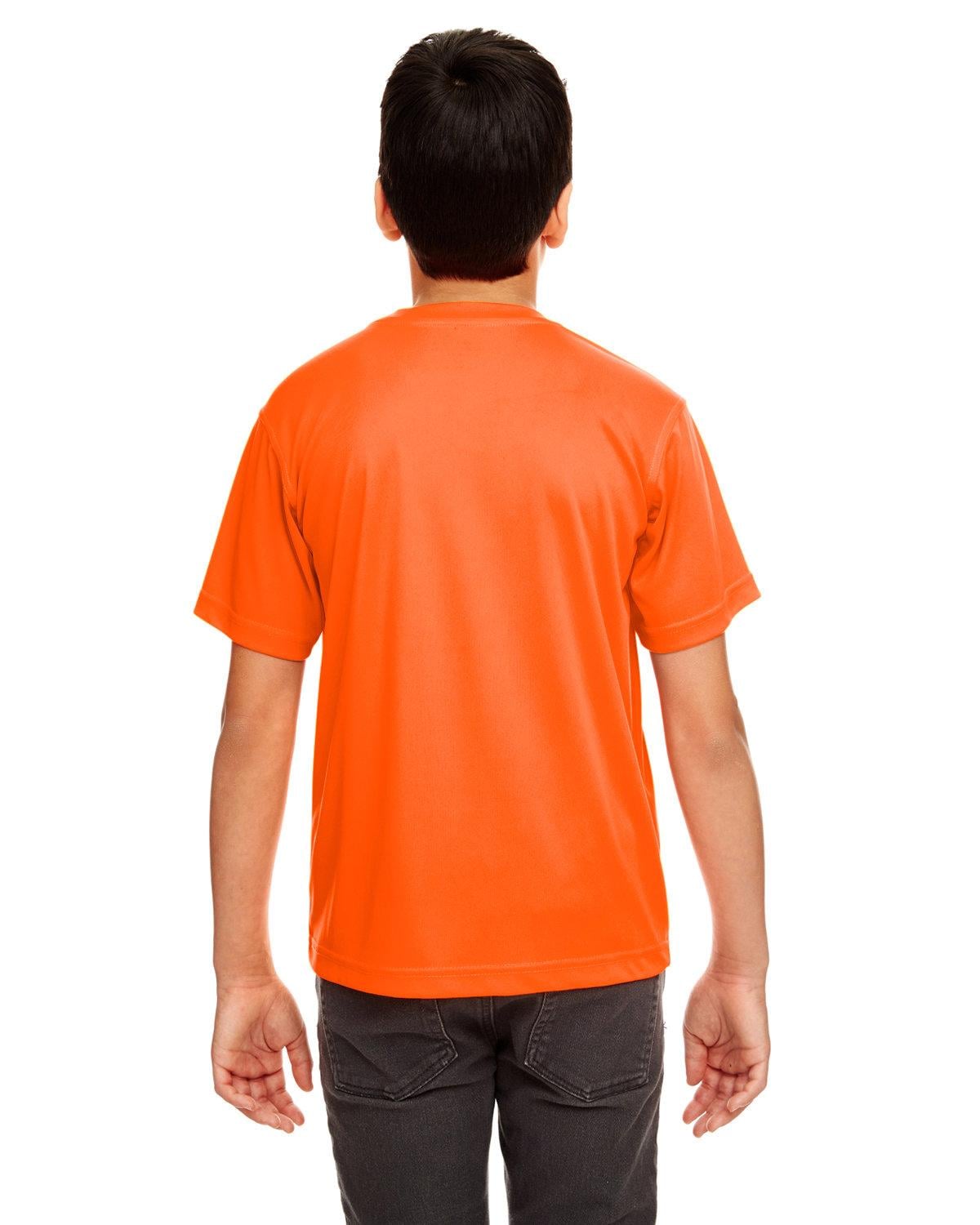 8420Y UltraClub Youth Cool & Dry Sport Performance Interlock T-Shirt 8420Y UltraClub Youth Cool & Dry Sport Performance Interlock T-Shirt - Back Image
