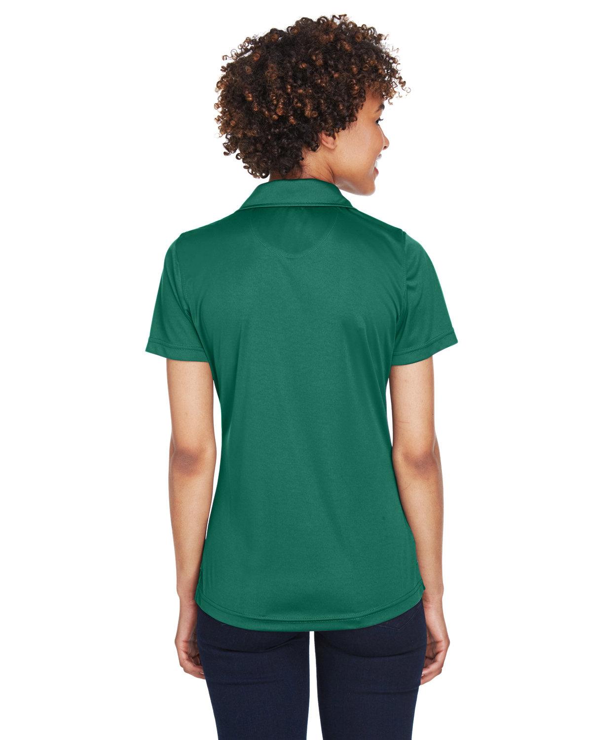 8425L UltraClub Ladies Cool & Dry Sport Performance Interlock Polo - Back Image