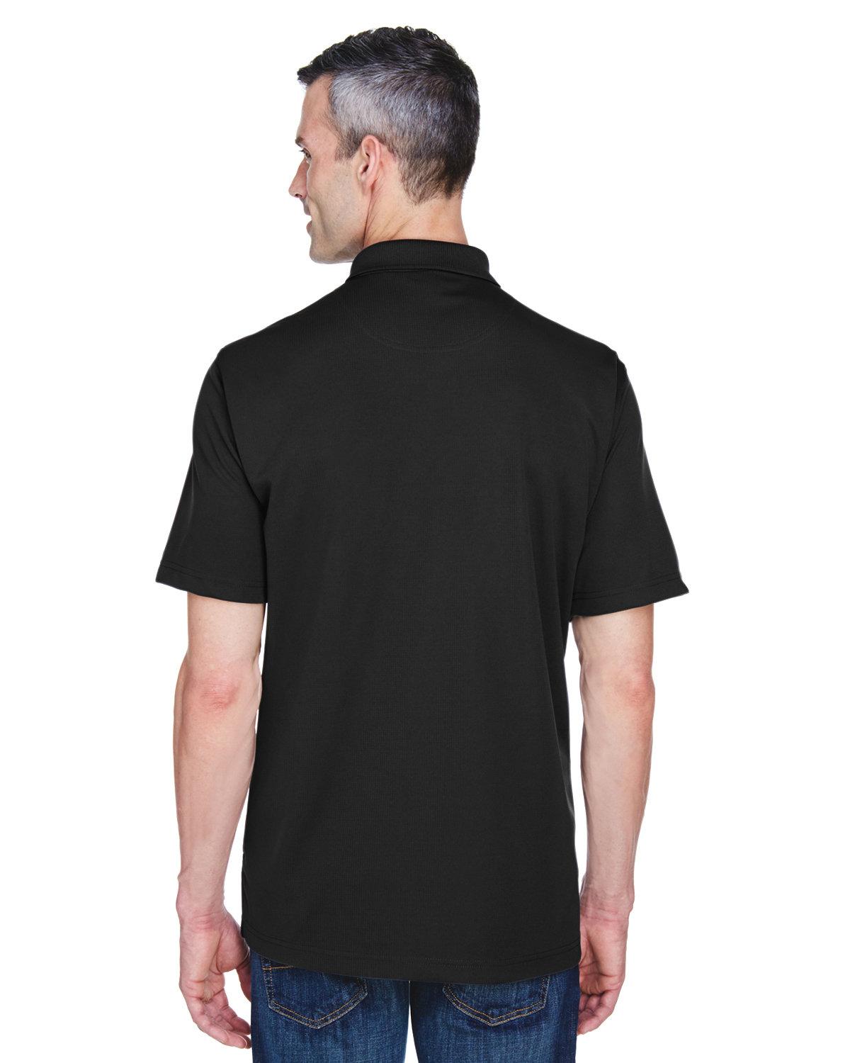 8445 UltraClub Mens Cool & Dry Stain-Release Performance Polo 8445 UltraClub Mens Cool & Dry Stain-Release Performance Polo - Back Image