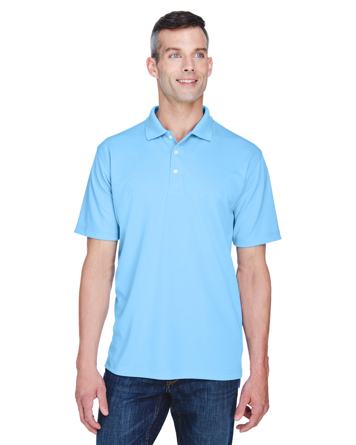 8445 UltraClub Mens Cool & Dry Stain-Release Performance Polo 8445 UltraClub Mens Cool & Dry Stain-Release Performance Polo