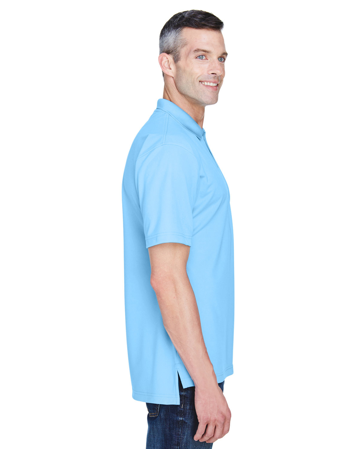 8445 UltraClub Mens Cool & Dry Stain-Release Performance Polo 8445 UltraClub Mens Cool & Dry Stain-Release Performance Polo - Siide Image