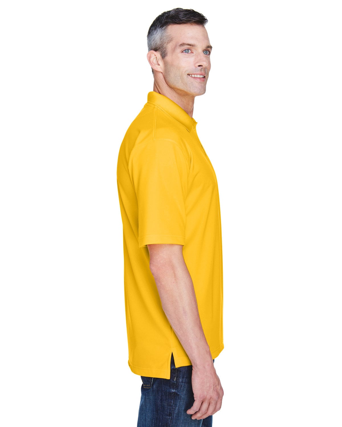 8445 UltraClub Mens Cool & Dry Stain-Release Performance Polo - Siide Image