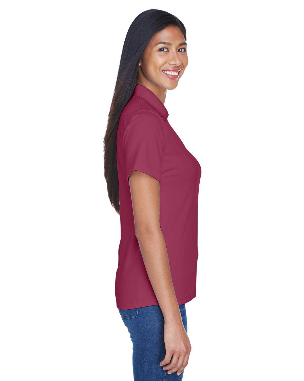8445L UltraClub Ladies Cool & Dry Stain-Release Performance Polo - Siide Image