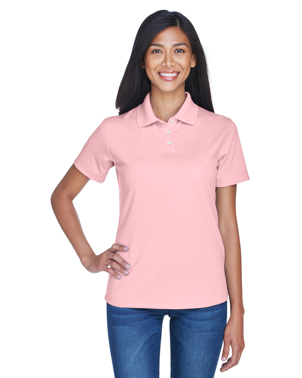 8445L UltraClub Ladies Cool & Dry Stain-Release Performance Polo
