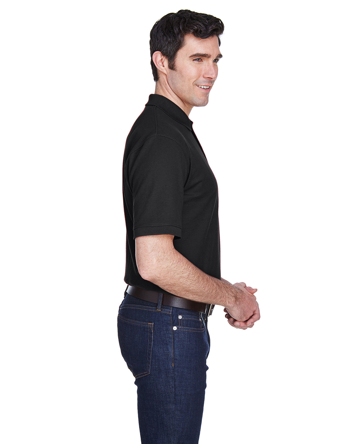 8540 UltraClub Mens Whisper Piqué Polo - Siide Image