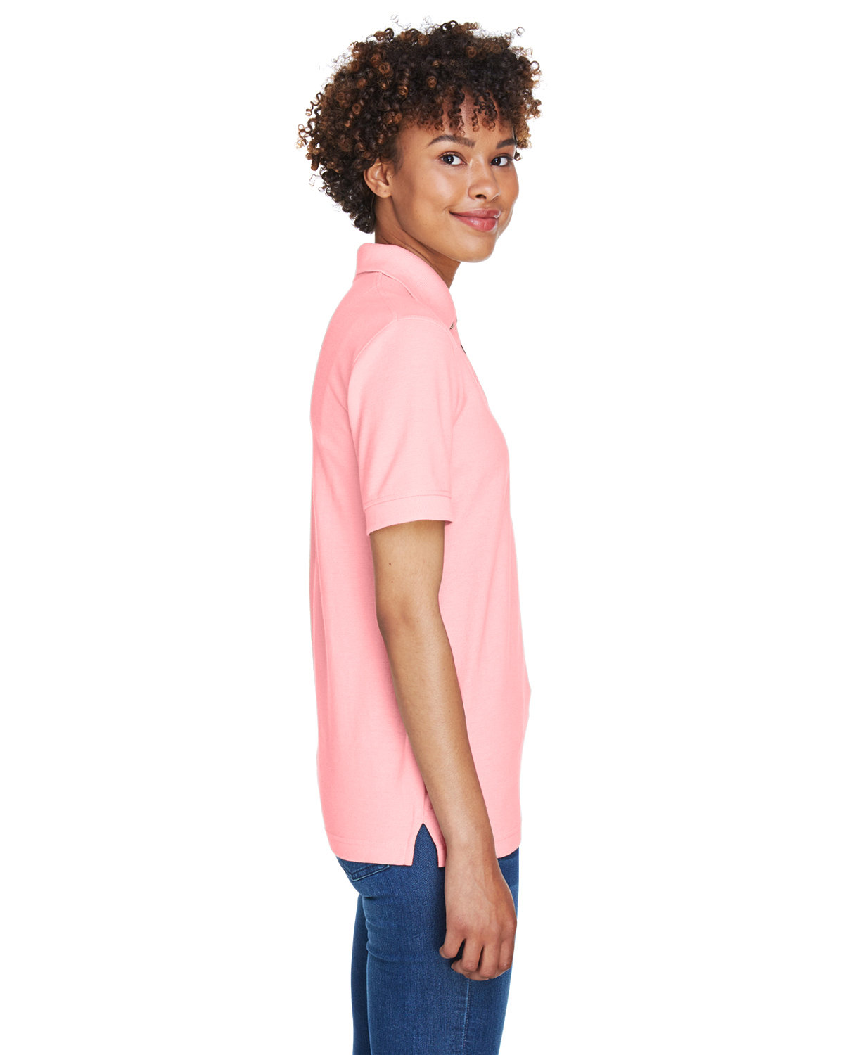 8541 UltraClub Ladies Whisper Piqué Polo - Siide Image