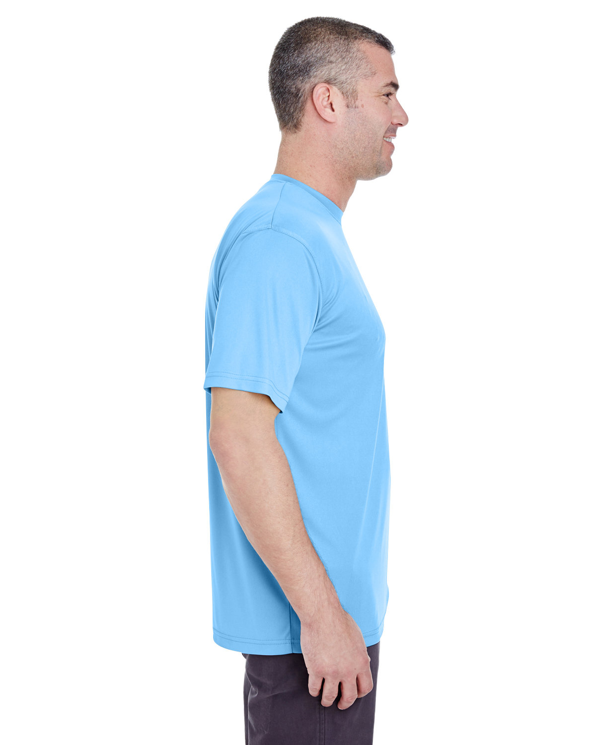 8620 UltraClub Mens Cool & Dry Basic Performance T-Shirt 8620 UltraClub Mens Cool & Dry Basic Performance T-Shirt - Siide Image