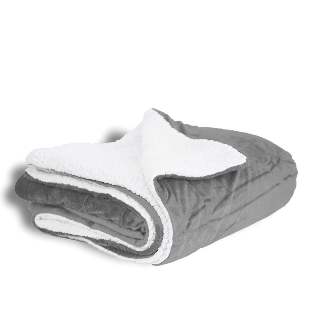 8712 Alpine Fleece Micro Mink Sherpa Blanket