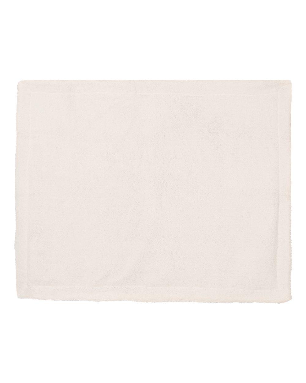 8712 Alpine Fleece Micro Mink Sherpa Blanket - Back Image