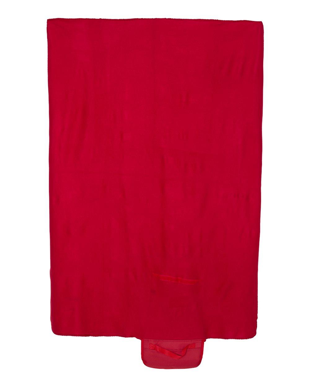 8718 Alpine Fleece Roll Up Blanket - Back Image