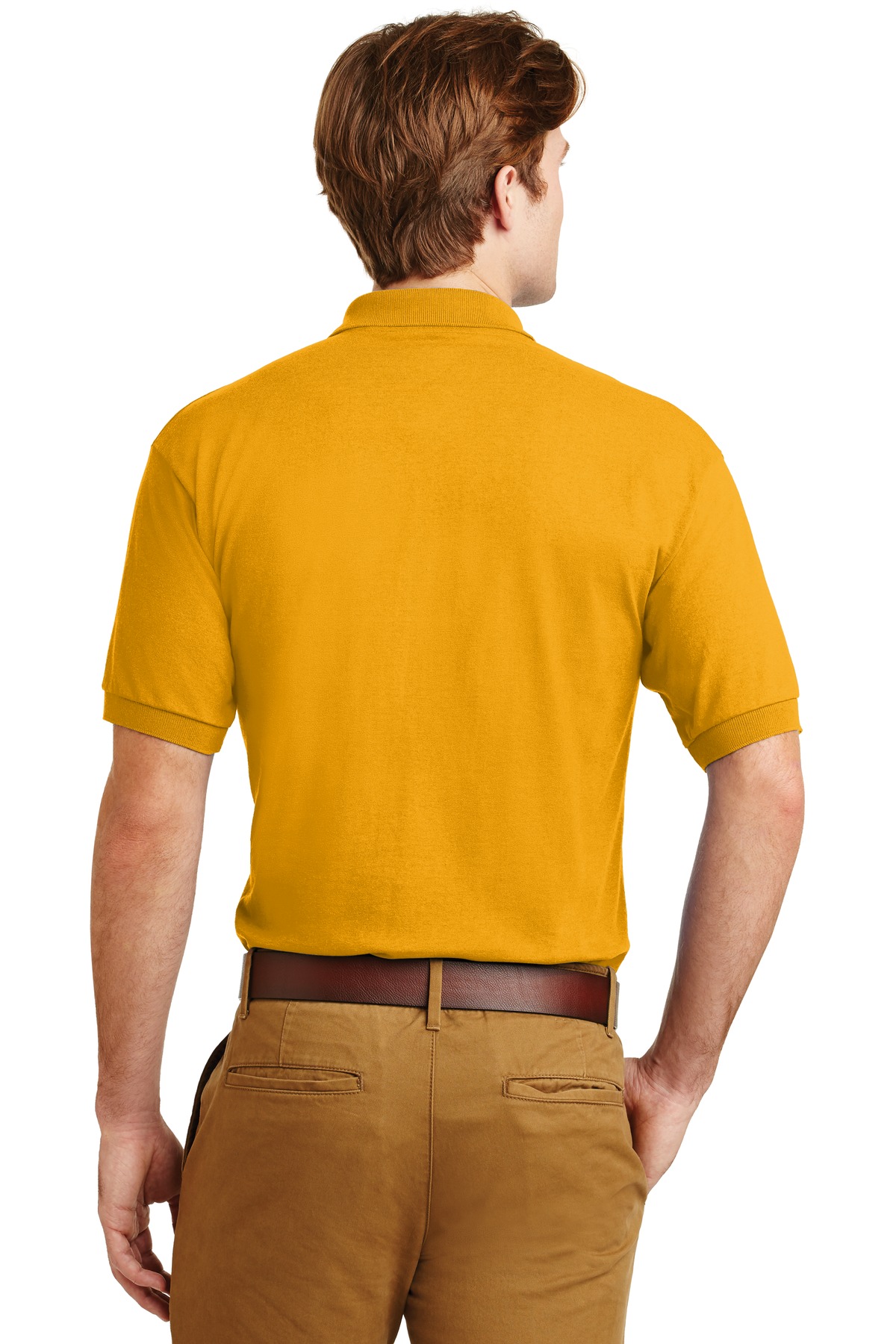8800 Gildan DryBlend Jersey Sport Shirt - Back Image