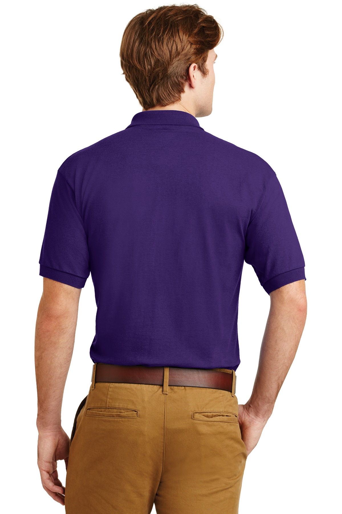 8800 Gildan DryBlend Jersey Sport Shirt - Back Image